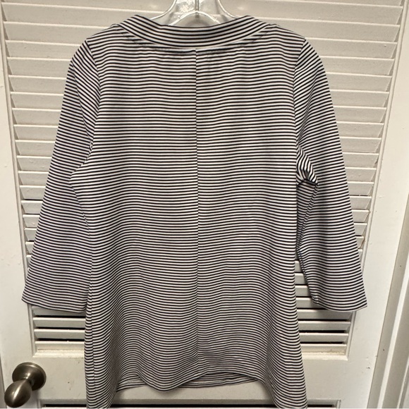 Who What Wear black white striped top XL - Picture 2 of 5